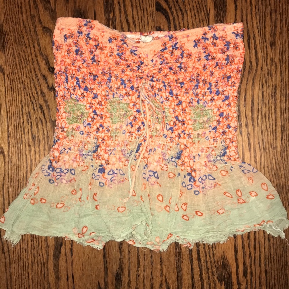 Free People - strapless top